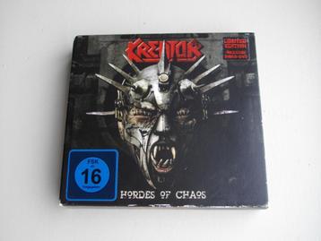 Kreator - Hordes Of Chaos (2009) Limited edition CD + DVD beschikbaar voor biedingen