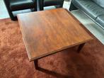 Salontafel met 2 laden, Ophalen, Gebruikt, 100 tot 150 cm, Eikenhout
