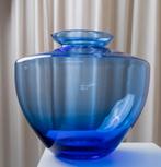 XL Vintage Vase  Murano Kobalt blauw 1970s, Antiek en Kunst, Antiek | Glas en Kristal, Ophalen