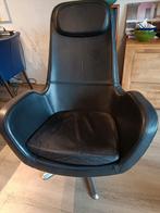 Arvika leren lounge stoel, Huis en Inrichting, Ophalen of Verzenden, Zo goed als nieuw, 50 tot 75 cm