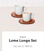Nespresso Lume Lungo nieuw!, Nieuw, Ophalen of Verzenden, Overige stijlen, Kop(pen) en/of Schotel(s)