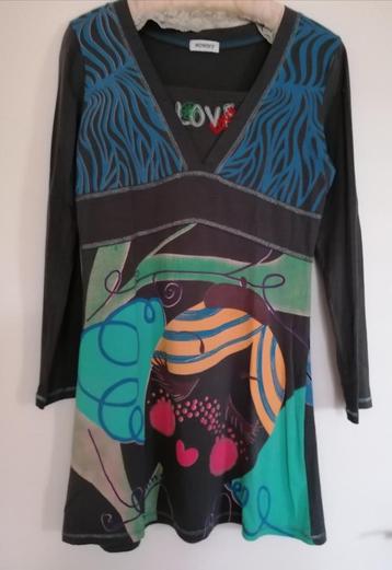 SUPER LEUK en trendy tuniek met diverse kleuren en print M beschikbaar voor biedingen