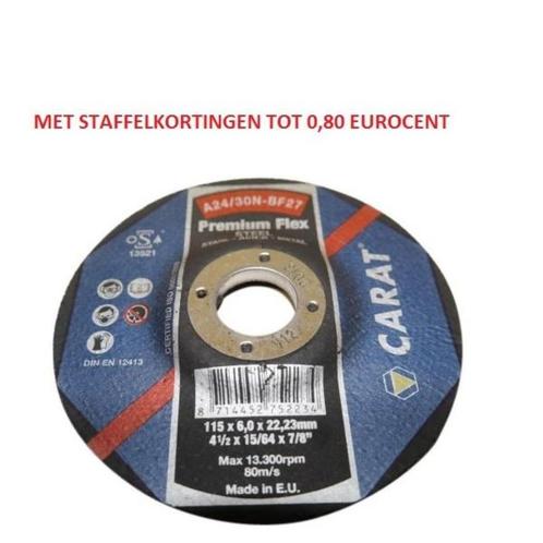 Afbraamschijf 115X6 metaal met zeer veel staffelkorting, Auto diversen, Autogereedschap, Nieuw, Ophalen of Verzenden