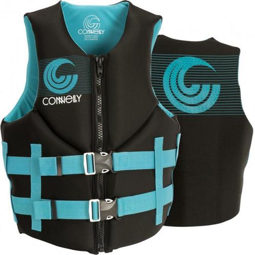 Connelly segmented aqua neopreen CE zwemvest neopreen vest.!, Watersport en Boten, Accessoires en Onderhoud, Nieuw, Ophalen of Verzenden