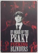 Peaky Blinders Thomas Shelby reclamebord van metaal wandbord, Info@deconoord.nl, Deco Noord, Nieuw, Ophalen of Verzenden
