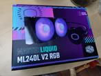 Cooler Master MasterLiquid ML240L V2 RGB, Computers en Software, Computerkoelers, Ophalen, Gebruikt, Waterkoeling