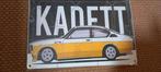 Opel Kadett GTE Blikken Reclamebord 20x30 Nieuw, Ophalen of Verzenden
