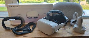 Oculus Meta Quest 2 met Moonies elite battery strap  beschikbaar voor biedingen