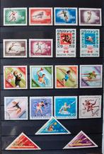 3 Kaarten Mooiste Postzegels Sport No. 8 Gestempeld, Ophalen, Gestempeld, Sport