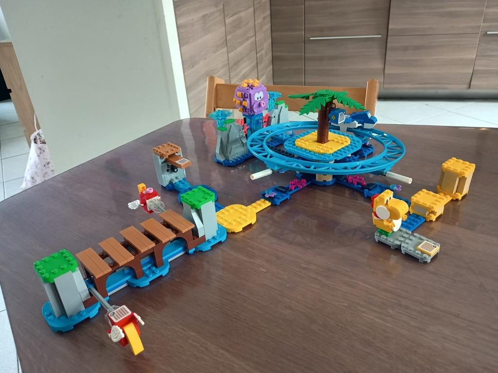 LEGO Super Mario Uitbreidingsset Zwevende Uitdaging 71400, Ophalen of Verzenden, Zo goed als nieuw, Complete set, Lego