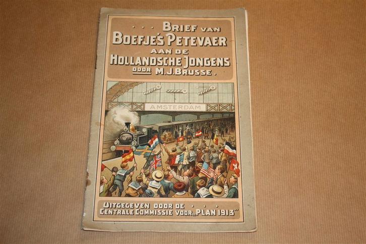 Brief van Boefje's Petevaer aan de Hollandsche jongens, Boeken, Prentenboeken en Plaatjesalbums, Gelezen, Ophalen of Verzenden