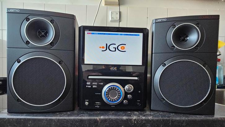 Jamo Compact 500 + JGC M808D | DVD VIDEO CD USB AUX RADIO, Audio, Tv en Foto, Stereo-sets, Ophalen of Verzenden