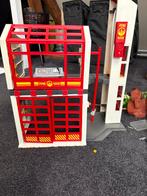 Grote verzameling Playmobil met oa brandweerkazerne, Kinderen en Baby's, Speelgoed | Playmobil, Ophalen, Gebruikt, Complete set