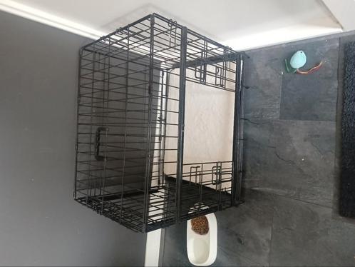 Te koop hondenbench, Dieren en Toebehoren, Hondenhokken, Zo goed als nieuw, Minder dan 65 cm, Ophalen of Verzenden