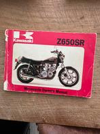 Instuktieboekje kawasaki 650SR, Ophalen of Verzenden, Kawasaki