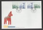 Zweden - FDC - Michelnr 2855-2856 - cept 2012, bezoek Zweden, Verzenden, Zweden, Postfris