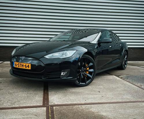 Tesla Model S85 FREE SUPERCHARGING!!! CCS2 Full Black, Auto's, Tesla, Particulier, Model S, ABS, Achteruitrijcamera, Airbags, Airconditioning