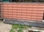 Geïsoleerde Dakpanplaten 40mm, Gebruikt, Minder dan 5 m², Metaal, Rood
