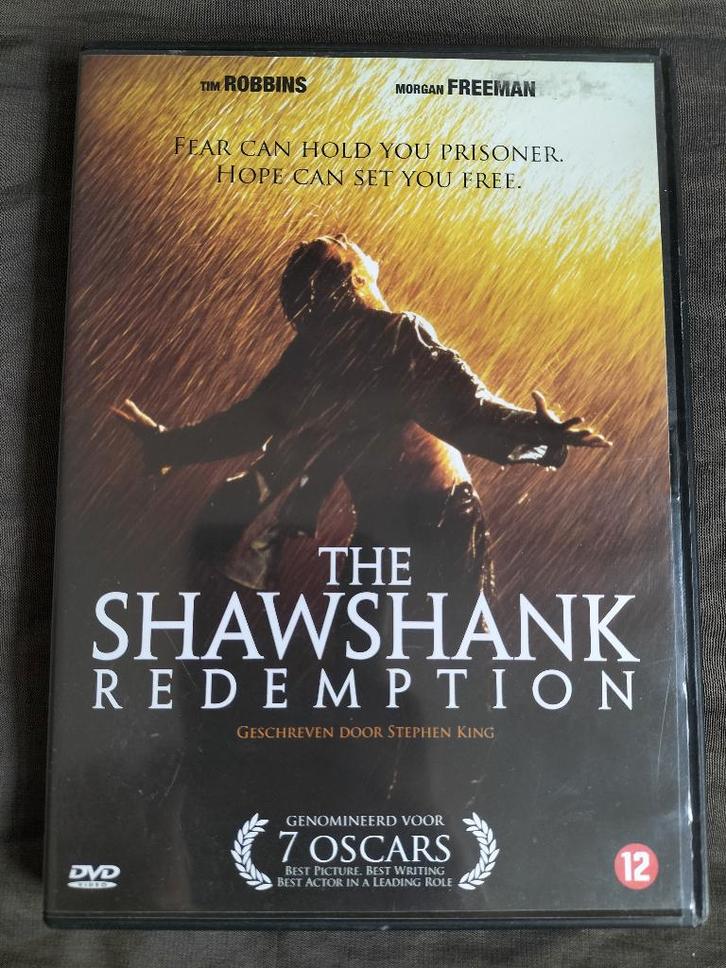 The Shawshank Redemption, Cd's en Dvd's, Dvd's | Drama, Zo goed als nieuw, Vanaf 12 jaar, Ophalen of Verzenden
