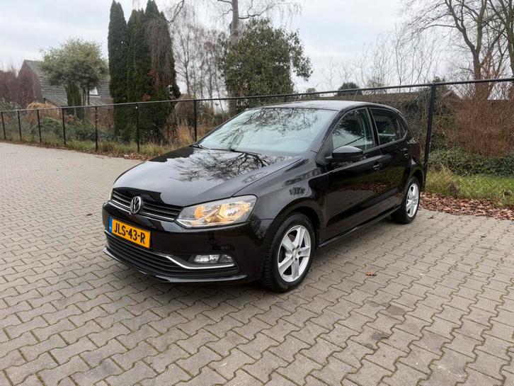 Volkswagen Polo 1.2 TSI 66KW 2016 Zwart, Auto's, Volkswagen, Particulier, Polo, ABS, Airconditioning, Bluetooth, Bochtverlichting
