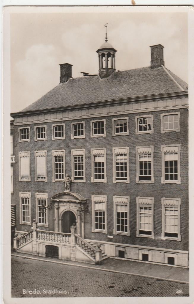 breda- stadhuis, Ophalen of Verzenden, Voor 1920, Noord-Brabant