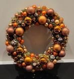 Mooie ballen krans ong 35 cm kerstballen krans met lichtjes, Ophalen of Verzenden, Nieuw