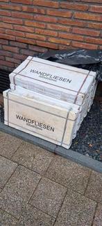 300x600mm hoogglans witte wandtegels, Doe-het-zelf en Verbouw, Tegels, Ophalen, Nieuw, 10 m² of meer, Wandtegels