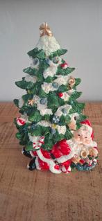 Verlichte kerstboom met liggende kerstman, Ophalen of Verzenden, Zo goed als nieuw