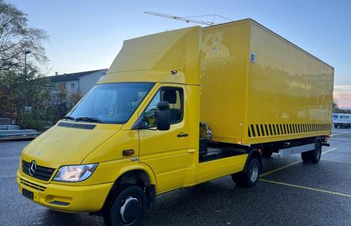 Mercedes sprinter 416 4x4 be oplegger camper expeditie 316, Auto's, Bestelauto's, Bedrijf, Te koop, 4x4, ABS, Airconditioning
