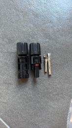 MC4 Solar connector set - (m) en (v) - IP67 - Zwart, Ophalen of Verzenden, Nieuw