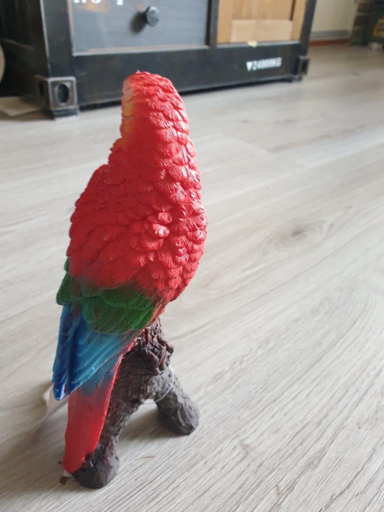 papegaai ara beeld op stam oranje blauw, Ophalen of Verzenden, Nieuw, Dier