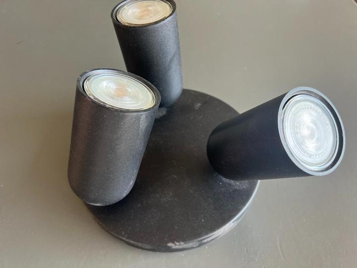 Plafondlamp met dimbare led-lampen, Huis en Inrichting, Lampen | Plafondlampen, Gebruikt, Metaal, Ophalen
