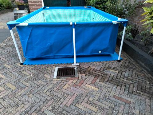Opzet zwembad 3x2x0,66, Tuin en Terras, Zwembaden, Gebruikt, Minder dan 80 cm, 200 tot 400 cm, 200 tot 300 cm, Rechthoekig, Ophalen