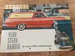 Opel Folders Jaren '60, Ophalen of Verzenden, Gelezen, Opel
