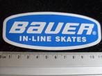 sticker bauer in-line skates logo, Verzenden, Zo goed als nieuw, Merk