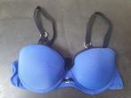 Blauw/zwarte Sapph BH 85 B., Sapph, Ophalen of Verzenden, Blauw, BH