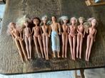 Barbie’s 9 stuks in goede staat voor, € 17, Ophalen of Verzenden, Zo goed als nieuw, Barbie