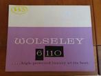 Folder Wolseley 6/110 1961, Gelezen, Ophalen of Verzenden, Overige merken, Wolseley