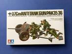 Tamiya 35035 3.7cm Anti-Tank Gun & crew 1/35, Hobby en Vrije tijd, Modelbouw | Auto's en Voertuigen, 1:32 tot 1:50, Nieuw, Tamiya