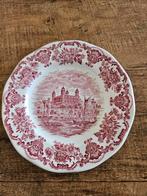 Enoch Wedgwood bord rood, Antiek en Kunst, Ophalen
