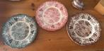 Antieke Royal Worcester Borden Set Avon Scenes Palissy Engla, Antiek en Kunst, Antiek | Servies los, Ophalen of Verzenden
