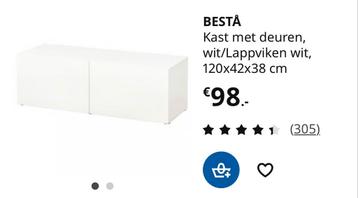 Ikea Besta kast - zo goed als nieuw! - afbeelding 2