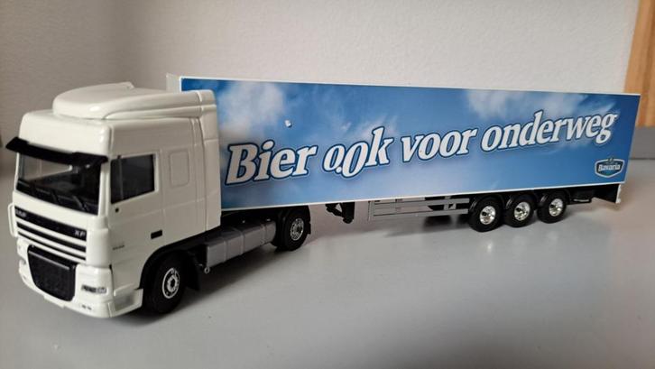 Liontoys Daf 95 XF Bavaria 0.0, Hobby en Vrije tijd, Modelauto's | 1:50, Gebruikt, Bus of Vrachtwagen, Lion Toys, Ophalen of Verzenden