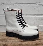 Dwrs Enkellaars Leer Nieuw, Ophalen of Verzenden, Nieuw, Wit, Lage of Enkellaarzen