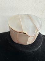 Parelmoer pillendoosje / snuisterijen box, Ophalen of Verzenden