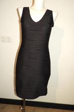 Joseph Ribkoff stretch jurk zwart golvend werk stof mt M