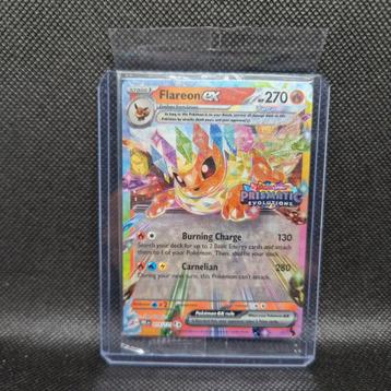 Flareon EX Prismatic Evolutions NearMint Sealed  beschikbaar voor biedingen