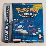GBA - Pokemon Sapphire Version CIB, Spelcomputers en Games, Avontuur en Actie, 1 speler, Ophalen of Verzenden, Zo goed als nieuw