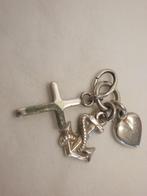 Zilveren hangertje hoop geloof liefde nr.596, Zo goed als nieuw, Zilver, Kruis of Symbool, Zilver