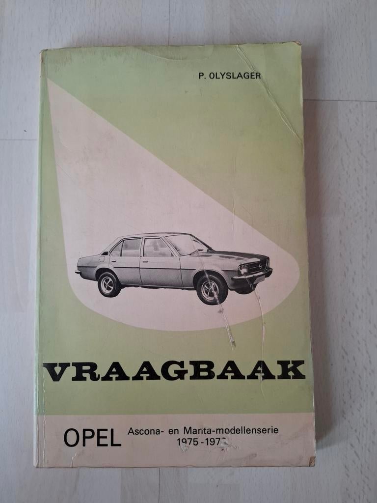 Opel Ascona & Manta Vraagbaak 1975-1978, Ophalen of Verzenden